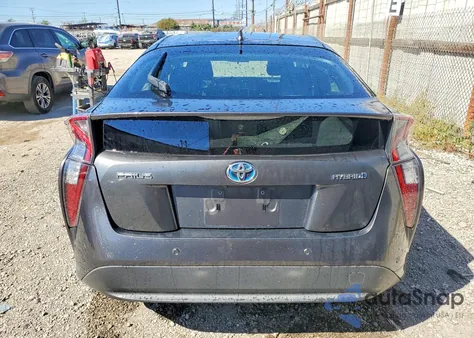 2018 Toyota Prius Three из США, поврежденный, VIN JTDKARFU9J3065501